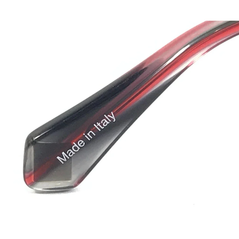 J. F. Rey Eyeglasses Frames CAROLINA 0830 Black Red Round Full Rim 49-23-143